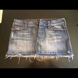 Abercrombie and Fitch jean skirt